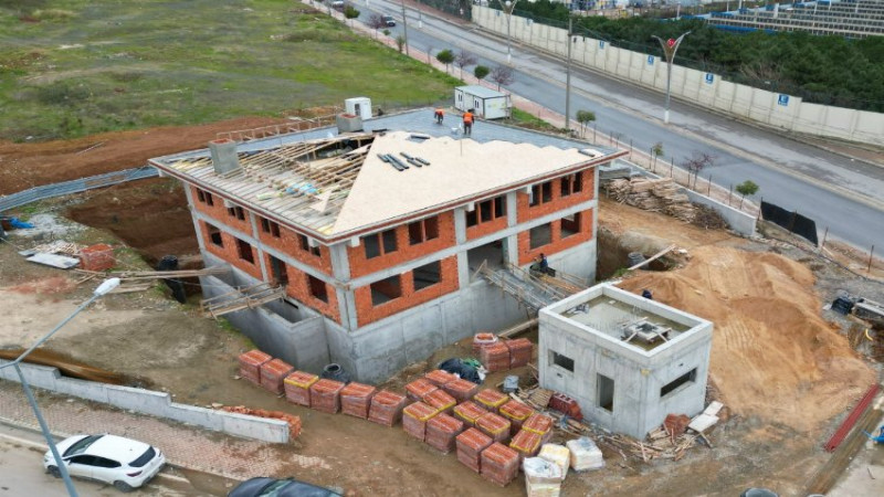 Gebze'de 'Şehit Faruk Aslan Polis Merkezi' yükseliyor