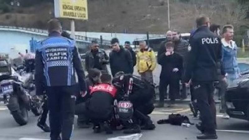 Samsun'da yunus polisleri ölümden döndü