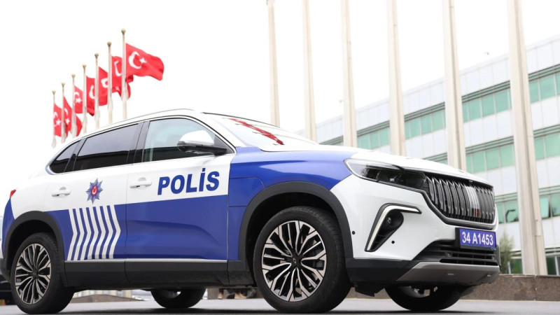 Togg, polis arabası oldu