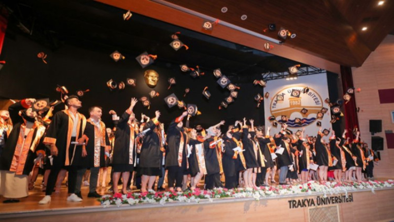 Trakya Üniversitesi'nde yeni bir kep heyecanı daha