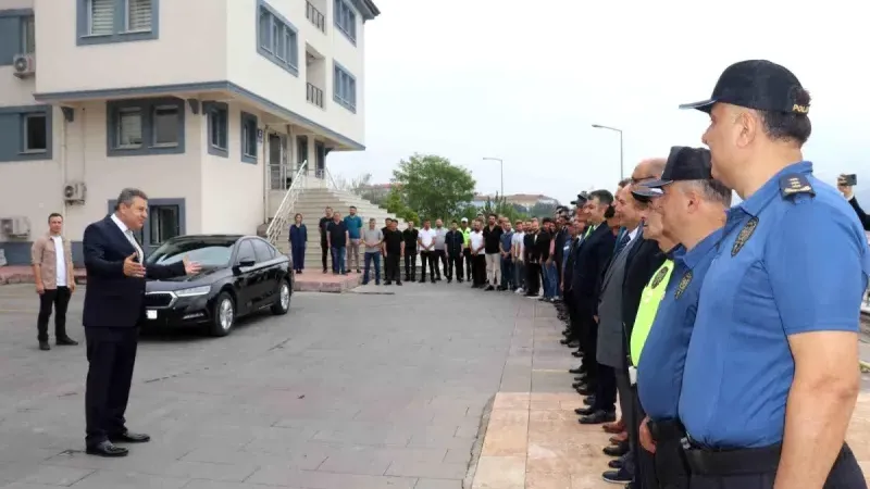 Karabük Emniyet Müdürü Erzurum'a Uğurlandı 