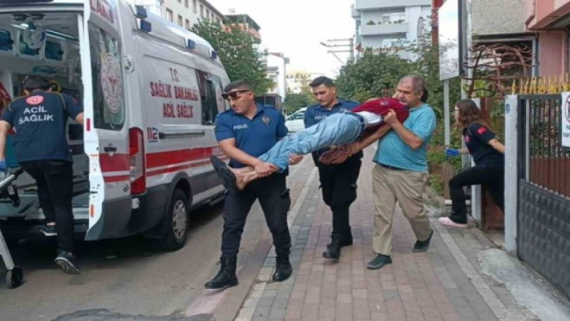 Gebze'de Bir Vatandaş, Polis Müdahalesiyle Kurtarıldı