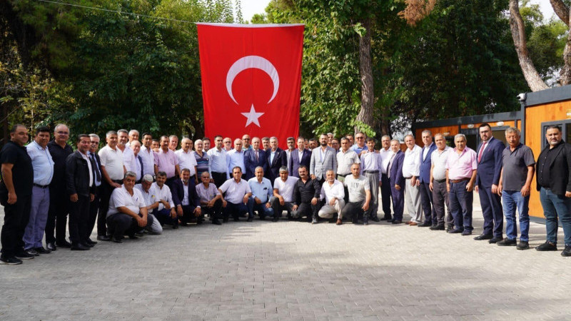 MHP MERSİN MİLLETVEKİLİ DR. LEVENT UYSAL ERDEMLİ'Lİ MUHTARLARLA BULUŞTU