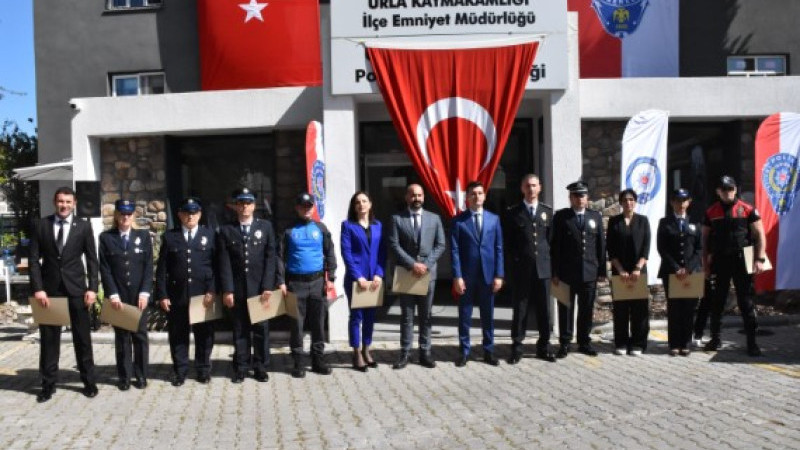 ​ Urla’da Türk Polis Teşkilatının 179. Yıl dönümü  coşku ile kutlandı