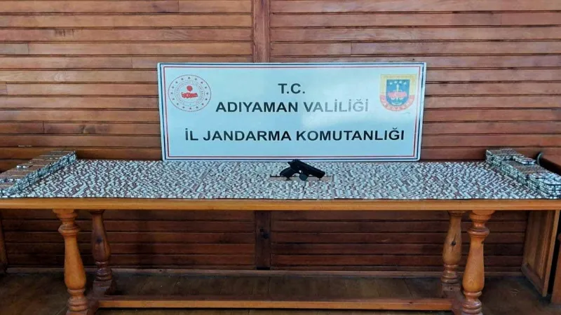 Adıyaman Jandarması'nın uyuşturucu ile mücadelesi sürüyor