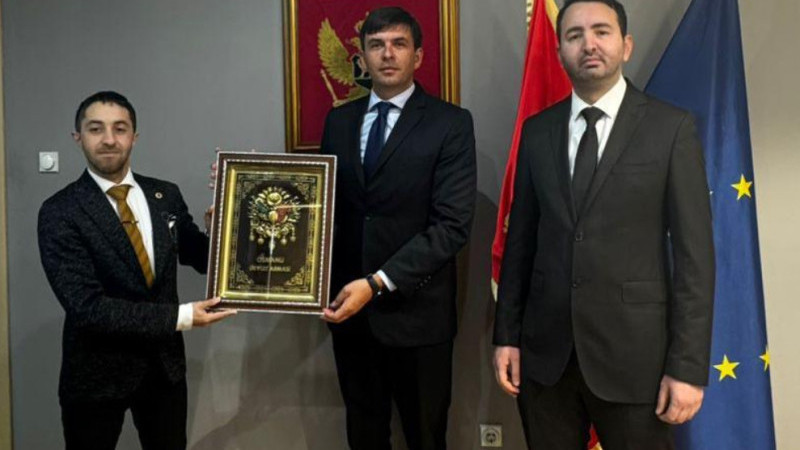 KİAMP-Karabakh is Azerbaijan Milli Platformu Montenegro Diaspora Bakanı ile Görüşme Gerçekleştirdi.